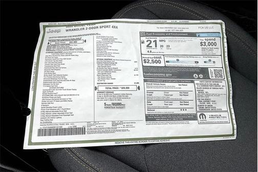 2025 Jeep Wrangler Sport