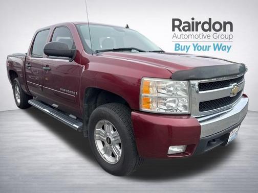 Deep Ruby Metallic 2008 Chevrolet Silverado 1500 LT1 Crew Cab