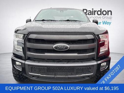 TUXEDO BLACK METALLIC 2015 Ford F-150 Lariat