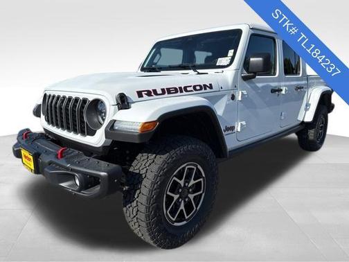 Bright White Clearcoat 2026 Jeep Gladiator Rubicon
