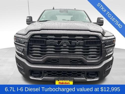 Granite Crystal Metallic Clearcoat 2026 RAM 2500 Big Horn Crew Cab 4x4 6'4' Box