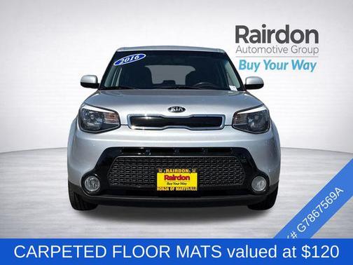 Bright Silver 2016 Kia Soul +