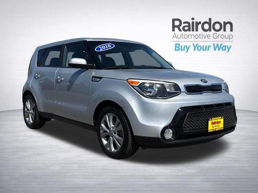 Bright Silver 2016 Kia Soul +