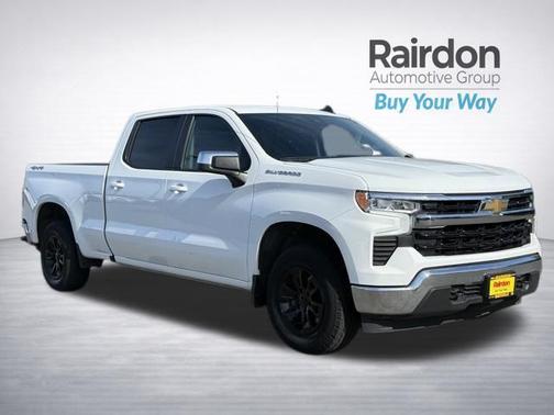 Summit White 2023 Chevrolet Silverado 1500 LT