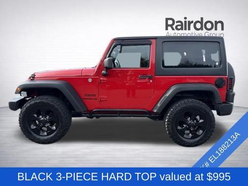 Flame Red Clearcoat 2014 Jeep Wrangler Sport