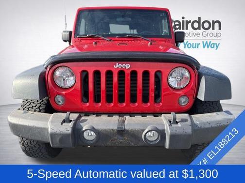 Flame Red Clearcoat 2014 Jeep Wrangler Sport