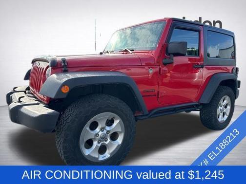 Flame Red Clearcoat 2014 Jeep Wrangler Sport