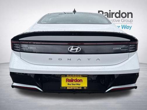 Serenity White 2024 Hyundai SONATA SEL