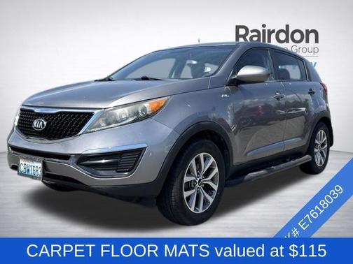 Mineral Silver 2014 Kia Sportage LX