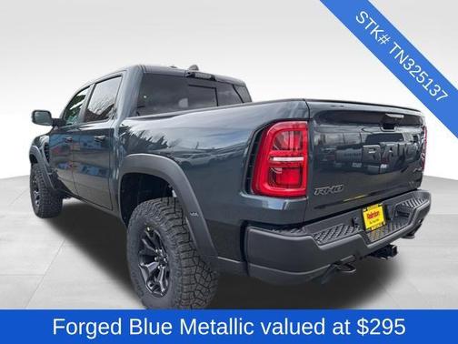 Forged Blue Metallic 2026 RAM 1500 RHO Crew Cab 4x4 5'7' Box