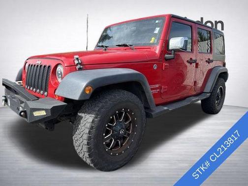 Flame Red Clearcoat 2012 Jeep Wrangler Unlimited Sport