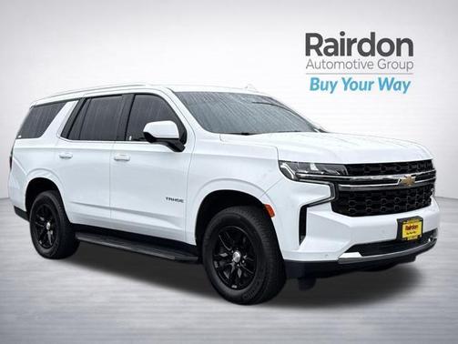 Summit White 2023 Chevrolet Tahoe LS