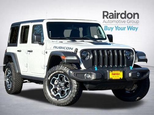 Bright White Clearcoat 2023 Jeep Wrangler 4xe Rubicon