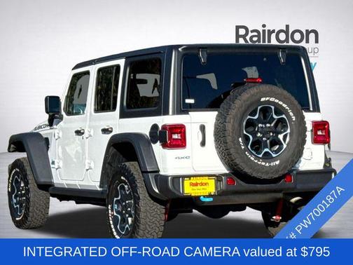 Bright White Clearcoat 2023 Jeep Wrangler 4xe Rubicon