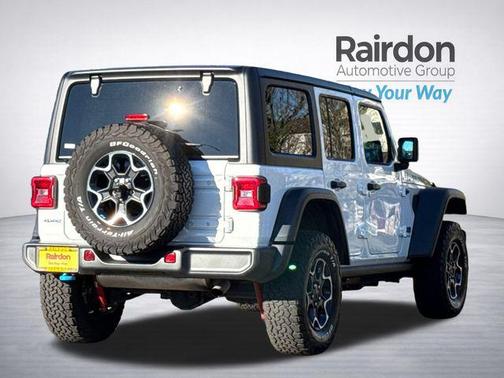 Bright White Clearcoat 2023 Jeep Wrangler 4xe Rubicon