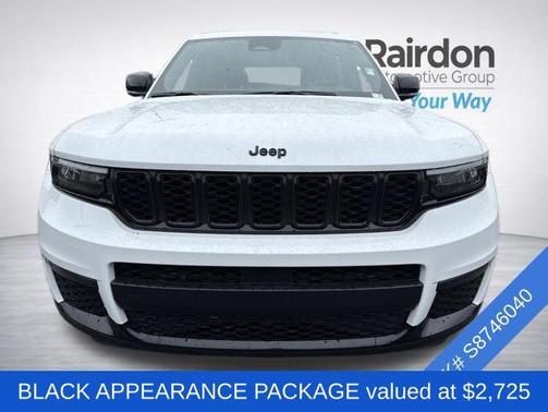 Bright White Clearcoat 2025 Jeep Grand Cherokee L Limited