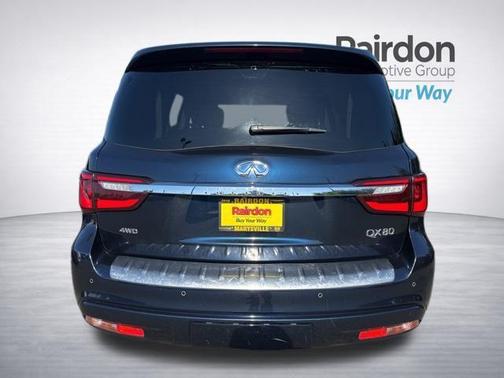 Hermosa Blue 2024 INFINITI QX80 Luxe