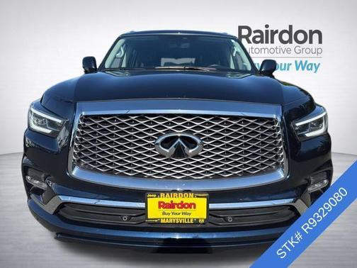 Hermosa Blue 2024 INFINITI QX80 Luxe