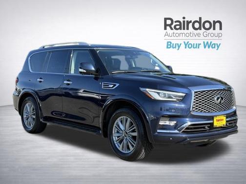 Hermosa Blue 2024 INFINITI QX80 Luxe