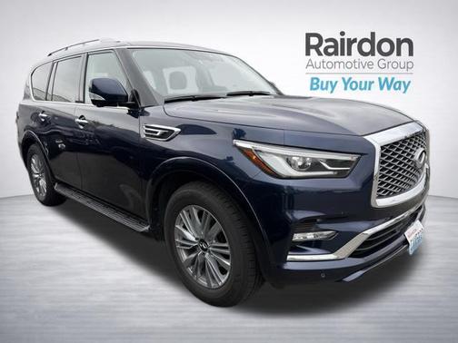 Hermosa Blue 2024 INFINITI QX80 Luxe