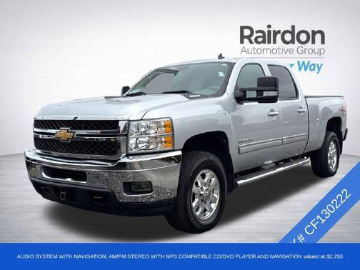 Silver Ice Metallic 2012 Chevrolet Silverado 3500 LTZ