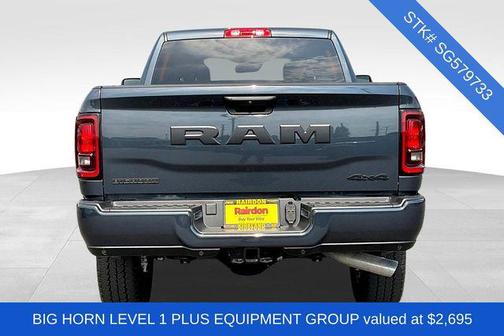2025 RAM 2500 Big Horn Crew Cab 4x4 6'4' Box