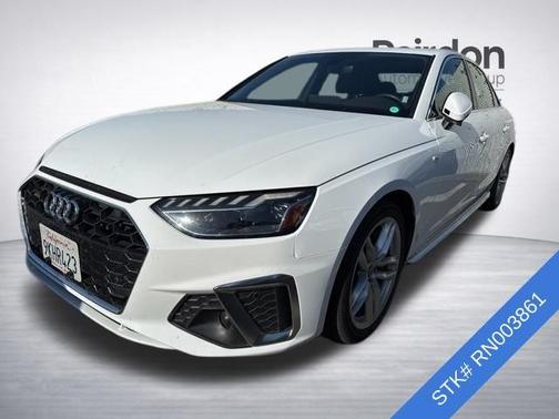 Arkona White 2024 Audi A4 45 S line Premium Plus
