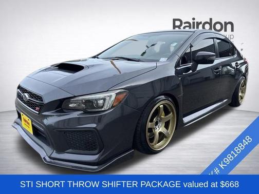Dark Gray Metallic 2019 Subaru WRX STI Base