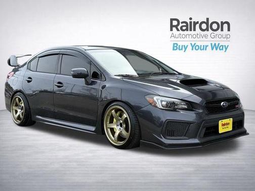 Dark Gray Metallic 2019 Subaru WRX STI Base