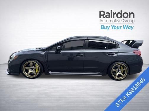 Dark Gray Metallic 2019 Subaru WRX STI Base
