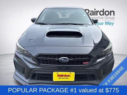 Dark Gray Metallic 2019 Subaru WRX STI Base