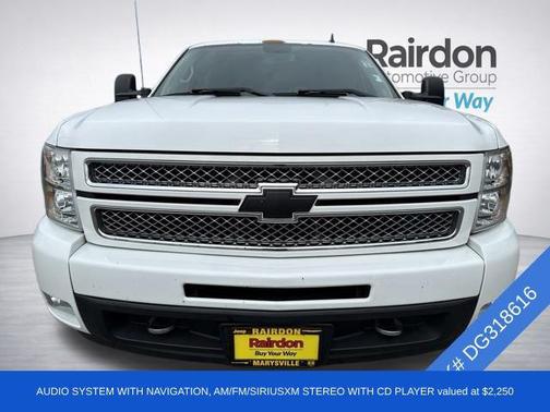 Summit White 2013 Chevrolet Silverado 1500 LTZ