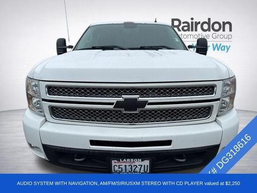 Summit White 2013 Chevrolet Silverado 1500 LTZ