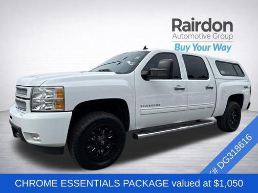 Summit White 2013 Chevrolet Silverado 1500 LTZ
