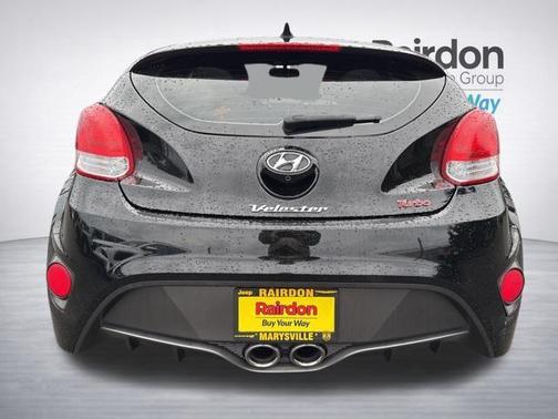 Ultra Black 2016 Hyundai Veloster Turbo