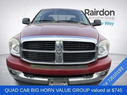 Inferno Red Crystal Pearlcoat 2007 Dodge Ram 2500 SLT/TRX