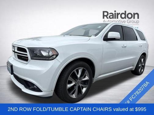 Bright White Clearcoat 2015 Dodge Durango R/T