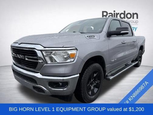 Billet Silver Metallic Clearcoat 2019 RAM 1500 Big Horn