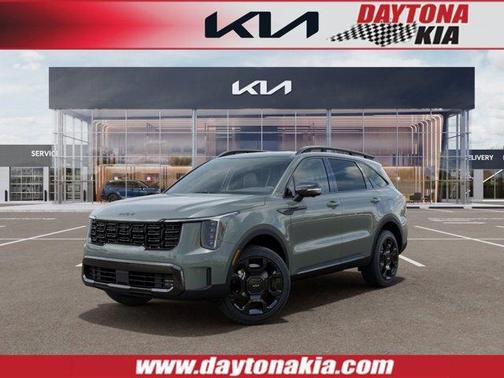 Green 2026 Kia Sorento Hybrid X-LINE SX PRESTIGE