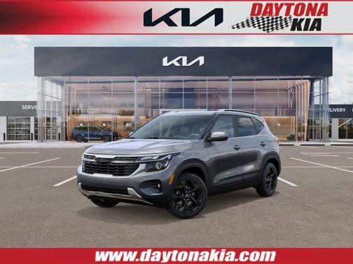 Steel Gray 2026 Kia Seltos EX