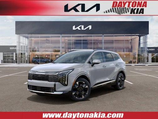 Wolf Gray 2026 Kia Sportage Hybrid SX-Prestige