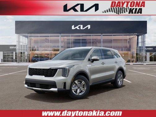 Ivory Silver 2026 Kia Sorento LX