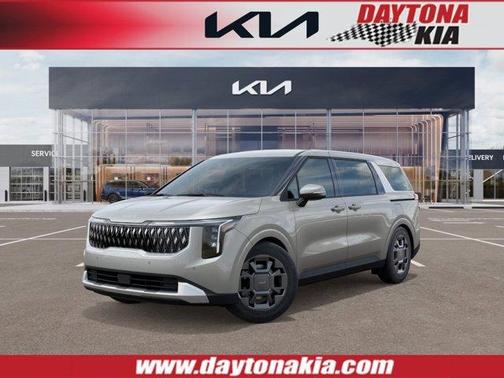 Ivory Silver 2026 Kia Carnival Hybrid EX