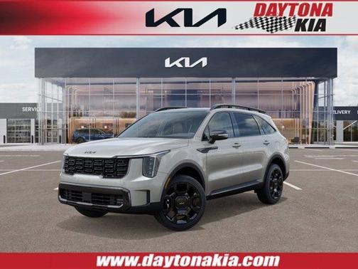 Ivory Silver 2026 Kia Sorento X-Line EX