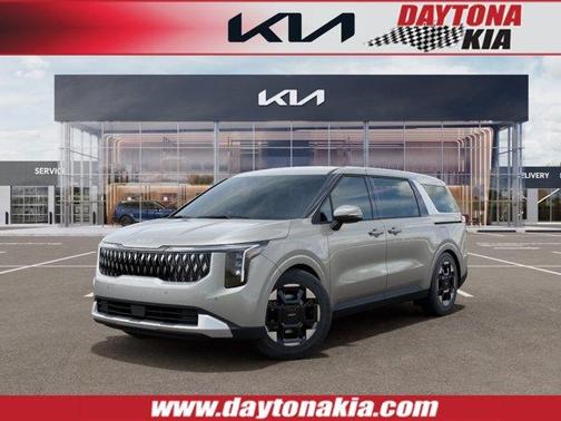 Ivory Silver 2026 Kia Carnival EX