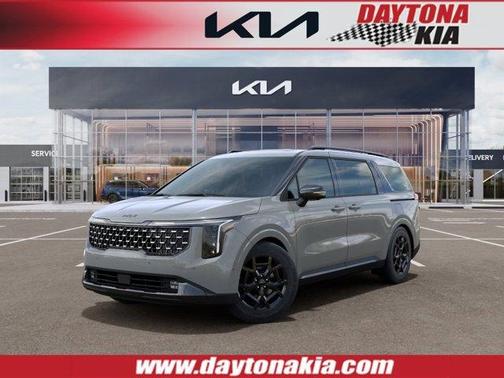 Ceramic Silver 2026 Kia Carnival Hybrid SX Prestige