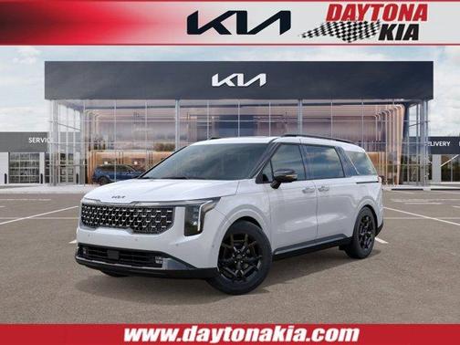 Snow White Pearl 2026 Kia Carnival Hybrid SX