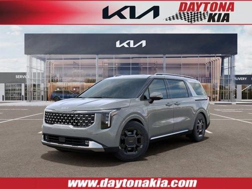 Ceramic Silver 2026 Kia Carnival SX