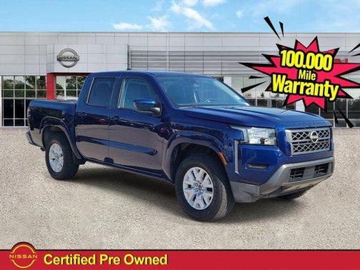 Deep Blue Pearl 2022 Nissan Frontier SV