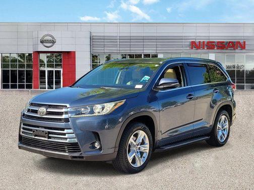 Shoreline Blue Pearl 2019 Toyota Highlander Limited